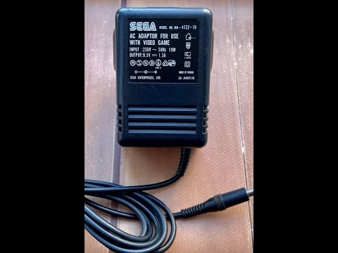 Видео: Заработает ли Sega CDX от блока питания к Sega Multi-Mega?