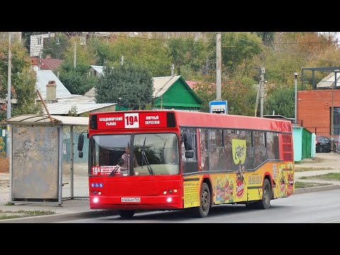 Видео: МАЗ 103.465 Е466АР164 Маршрут №9Б город Саратов 