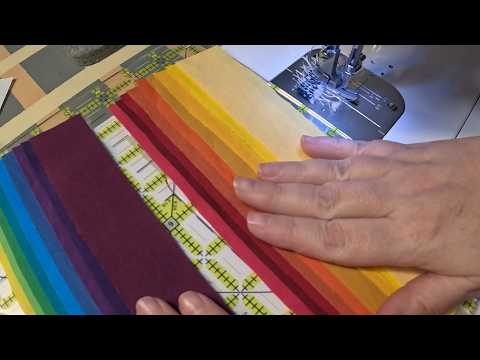 Видео: Я создала потрясающую пэчворк-работу с помощью этой «скрытой» техники