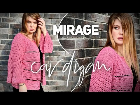 Видео: Потрясающей красоты летний кардиган крючком «MIRAGE» part 4 🌺🌺🌺 How to crochet beautiful cardigan