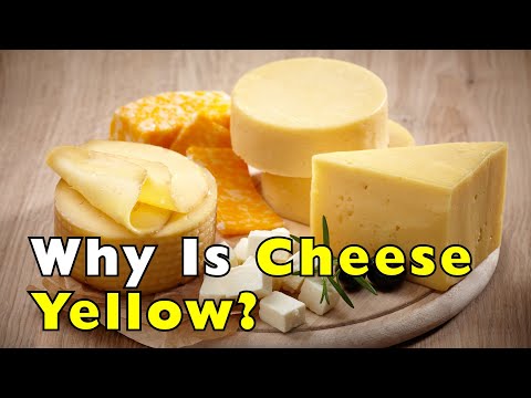 Видео: Почему сыр желтый, а молоко белое?