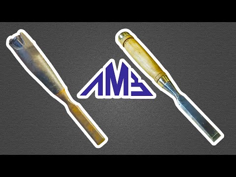 Видео: Восстановление советской стамески. Достойному инструменту, достойное отношение.