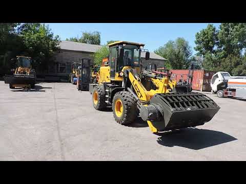 Видео: 🎦Фронтальный погрузчик 🚜LGZT T933L 🛠 с ковшом для бетона