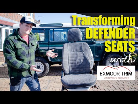 Видео: Распространенные проблемы Land Rover Defender: перетяжка сидений