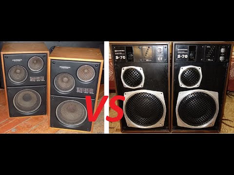 Видео: Битва RADIOTEHNIKA S-70 (35АС-013) VS ЭЛЕКТРОНИКА Д1-012 (25АС-126, 25АС-326)