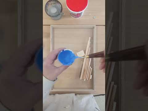 Видео: Креатив акрилом. Мастер класс.