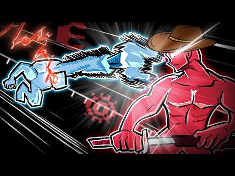 Видео: Я сразился с лучшим игроком в COWBOY на моём Discord-сервере | YOMI HUSTLE (ИНТЕНСИВНО)