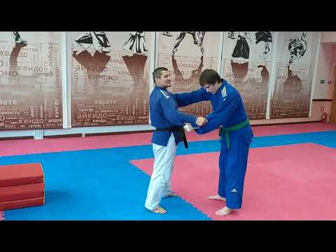 Видео: О-сото-гаеши (Контр-приём от задней  подножки в дзюдо)
