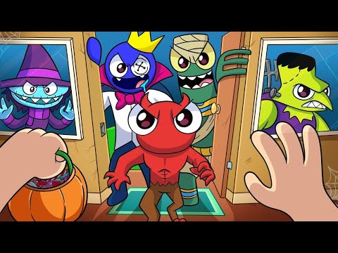 Видео: НАСТАЛО ВРЕМЯ ХЭЛЛОУИНА! | Rainbow Friends 2 - Анимации на русском