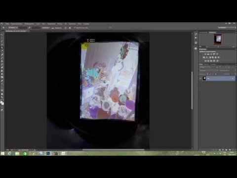 Видео: обработка цветного негатива в программе Photoshop.   color negative processing in Photoshop