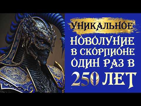 Видео: ОДИН РАЗ В  250 ЛЕТ! УНИКАЛЬНОЕ НОВОЛУНИЕ В СКОРПИОНЕ 1 НОЯБРЯ.  СЕКРЕТЫ,  ПРАКТИКИ И ТЕХНИКИ