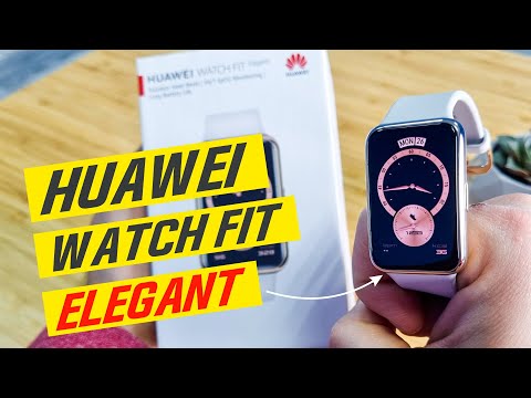 Видео: HUAWEI WATCH FIT ELEGANT - ОБЗОР, РАСПАКОВКА, ОТЛИЧИЯ ОТ HUAWEI WATCH FIT