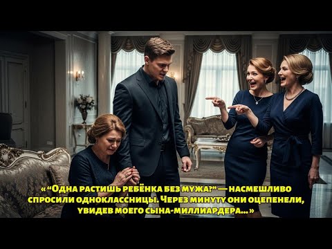 Видео: «Одноклассницы насмехались: “Растёшь ребёнка без мужа?”, но замерли, увидев моего сына-миллиардера»