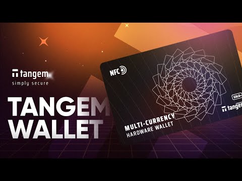 Видео: Обзор Tangem Wallet: мультивалютный аппаратный кошелек с NFC и возможностью резервного копирования