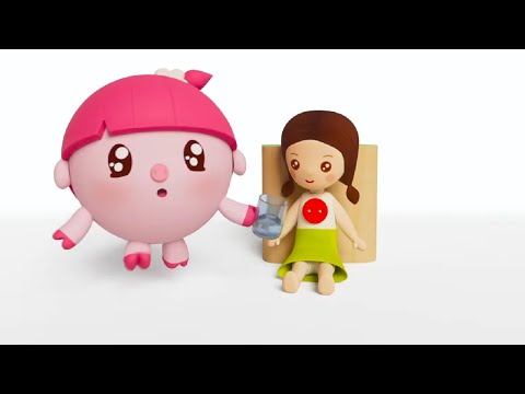 Видео: Малышарики —Водяной — серия 267 — Мультфильмы для малышей - питьевой режим