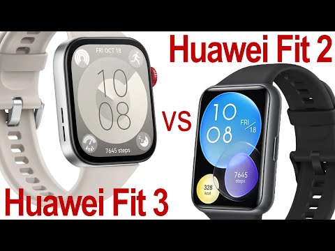 Видео: Huawei Watch Fit 3 vs Fit 2. Лицом к лицу в реальной эксплуатации #huaweismartwatch