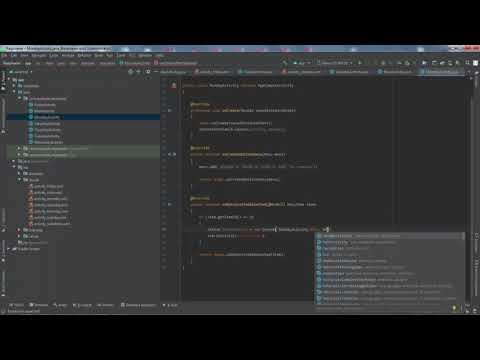 Видео: Создание  Activity с меню в Android Studio