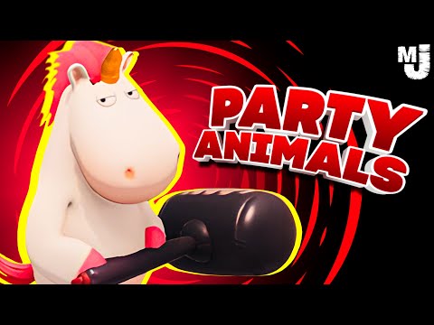 Видео: УГАРАЕМ в Party Animals - СУРОВЫЙ МАХАЧ, ДИКИЙ УГАР В НОВОМ GANG BEASTS