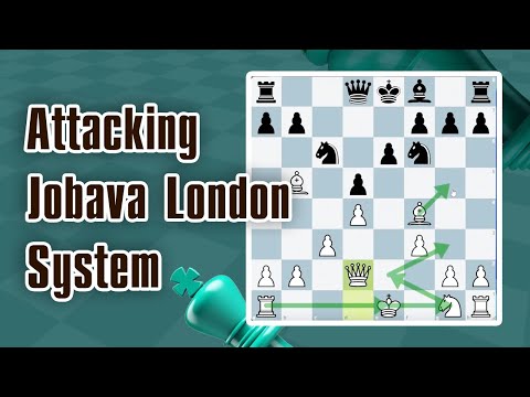 Видео: Атака с использованием лондонской системы Джобавы для белых