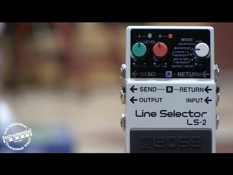 Видео: Демонстрация бас-гитары Boss LS-2 Line Selector
