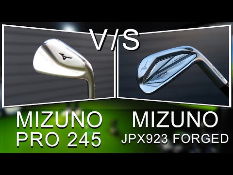 Видео: Сравнение Mizuno Pro 245 и Mizuno JPX923: кованое прощение