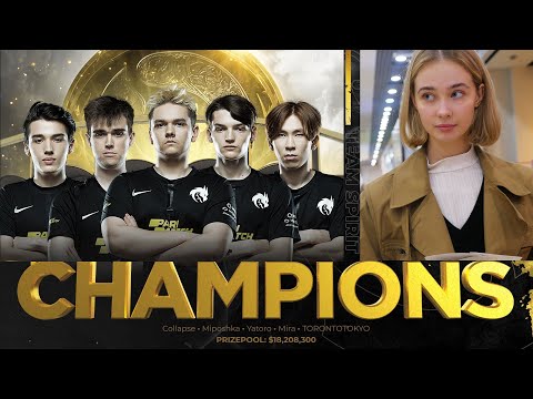 Видео: Девушки оценивают TEAM SPIRIT - спэшл выпуск!