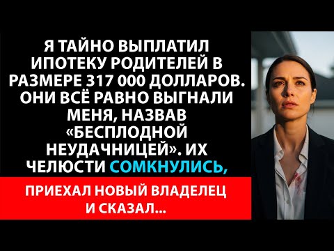 Видео: Я выплатил ипотеку родителям, но они всё равно меня выгнали