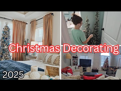 Видео: 🎄 Идеи рождественского декора | Рождественский декор всего дома вместе со мной | Классическое Рож...