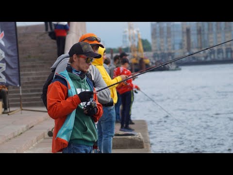 Видео: Кубок SnastiGood - ловля хищника на спиннинг с берега в Санкт-Петербурге.