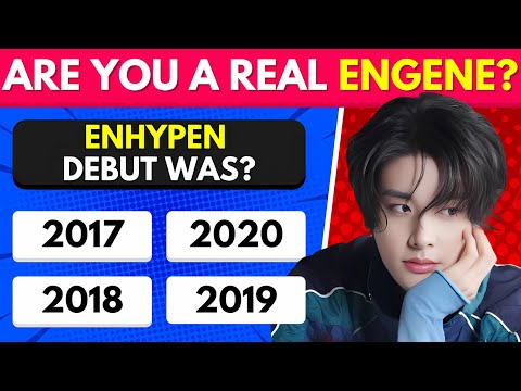 Видео: ВИКТОРИНА ENHYPEN: Только настоящий ENGENE пройдёт это испытание! 💛 | K-Pop Quiz Game 2025