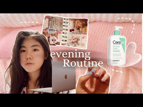 Видео: мой вечер после учебы ✨ my evening routine // уход за собой, маникюр, DIY