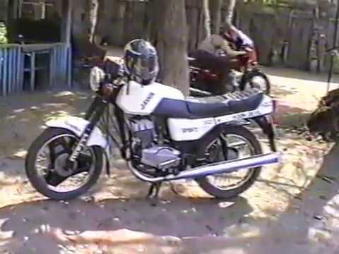 Видео: Ретро фильм (1998г) С ветром в спицах Ява350-638