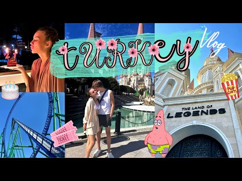 Видео: турция влог 🇹🇷 турецкий диснейленд, мой день рождения в The Land of legends #2