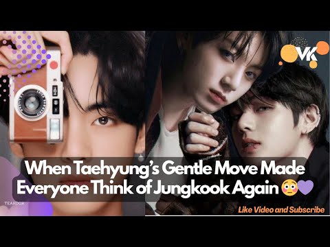 Видео: Тихая привязанность Тэхёна вернулась… и она такая настоящая 💜🔥