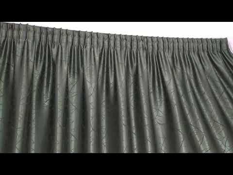 Видео: Парковка шторы на тесьме Энигма