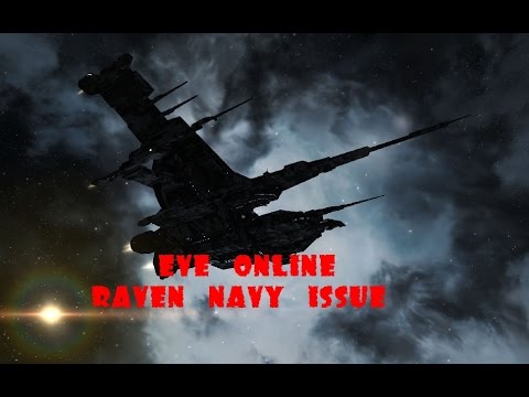 Видео: Eve online Raven navy issue - дальнобойный фит 200 км+