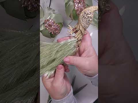 Видео: Урок по изготовлению ёлочных игрушек (павлин)