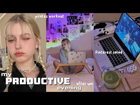 Видео: 🍵🍁 autumn diaries | мой обычный вечер после вуза, как я справляюсь со стрессом, pilates workout