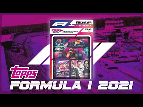 Видео: TOPPS Formula 1 2021 / Стартовый набор и блистер #1