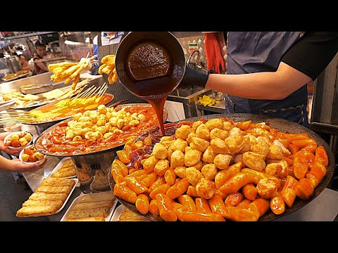 Видео: Это так вкусно!! Популярная корейская традиционная уличная еда - ТОП 5 / Корейская уличная еда