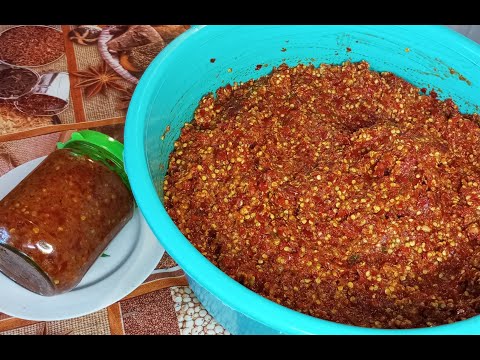 Видео: 106.НАСТОЯЩАЯ АБХАЗСКАЯ АДЖИКА С ОРЕХАМИ-ДЛЯ ЦЕНИТЕЛЕЙ ОСТРОГО!!!ПОВТОРЯЮ ПО ПРОСЬБАМ ТРУДЯЩИХСЯ!!!