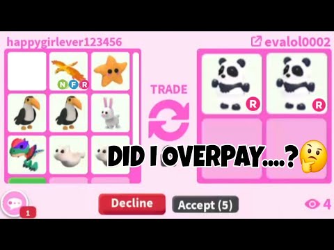 Видео: 😱😛Ни за что! НАКОНЕЦ-ТО Я ПОЛУЧИЛ ДВУХ *БОЛЬШИХ ПАНД* МЕНЕЕ ЧАСА В Adopt Me! Но НЕ ПЕРЕПЛАТИЛ ЛИ ...