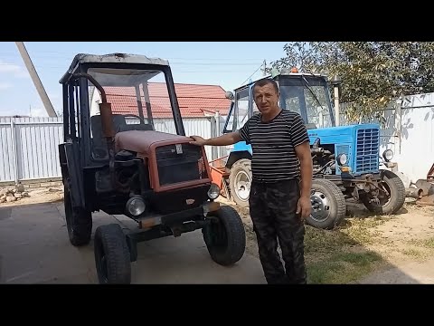 Видео: Обзор самодельного 🚜 трактора с двс ВАЗ-2106