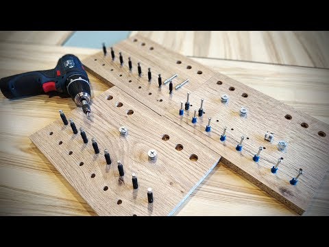 Видео: Обзор штоков Titus и Hettich для эксцентриковых стяжек.