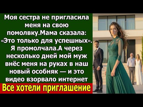 Видео: Меня не пригласили на праздник сестры, пока мой муж не открыл двери особняка