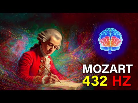 Видео: Эффект Моцарта на частоте 432 Гц | Классическая музыка для улучшения памяти и успокоения энергии