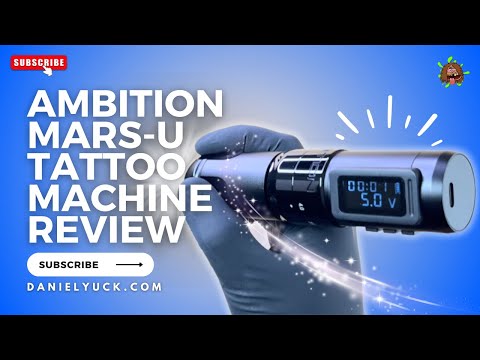 Видео: Обзор тату-машинки Ambition Mars U