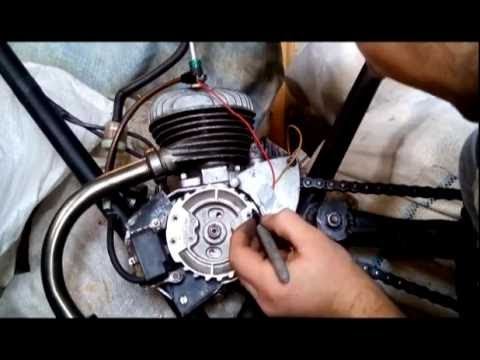 Видео: Настройка зажигания от бензопилы или тримера ,СВЕТОДИОДОМ