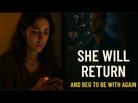 Видео: 100% ГАРАНТИЯ: ОНА ВЕРНЁТСЯ И БУДЕТ СНОВА УМОЛЯТЬ БЫТЬ С ВАМИ! | Станция Стоик
