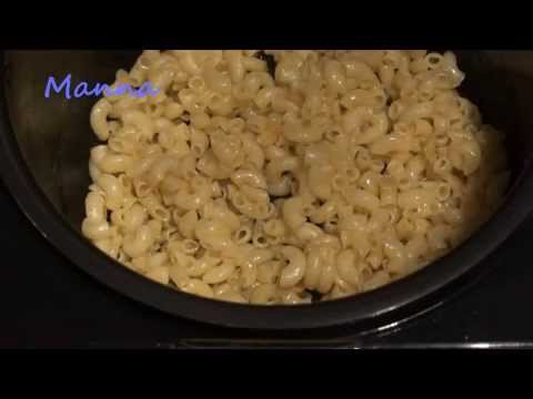 Видео: Макароны на режиме "Мультиповар" в мультиварке Philips HD3197